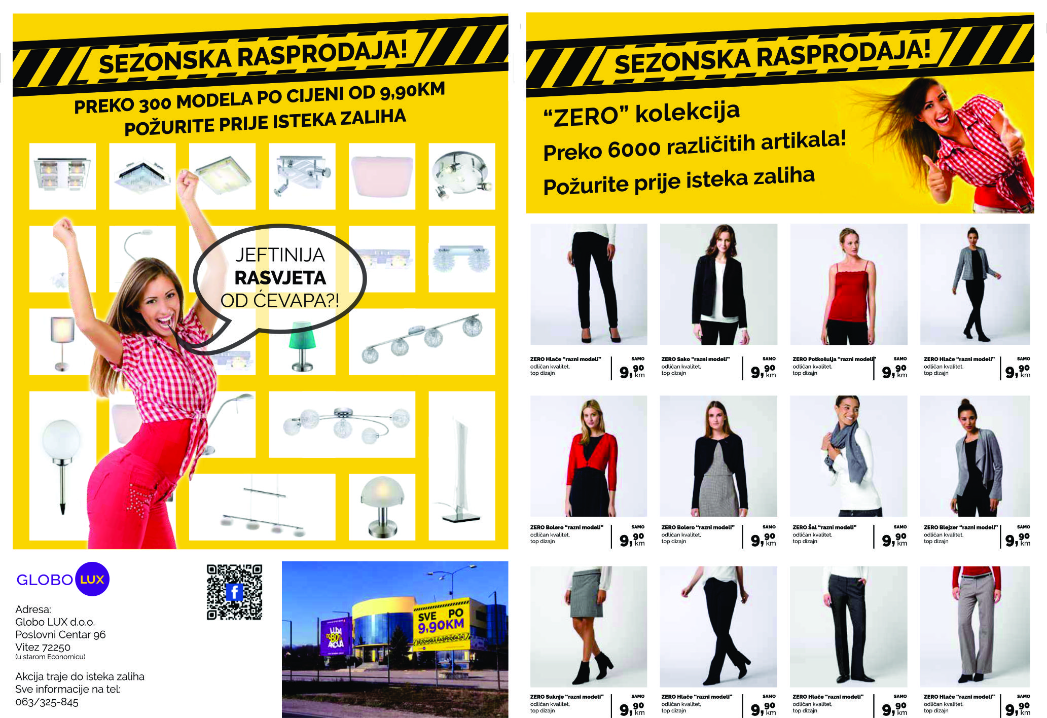Super ponuda iz GLOBOLUX-a